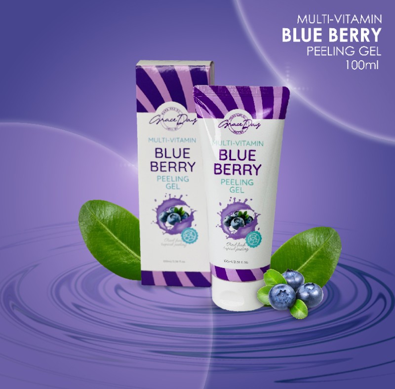 GRACE DAY - Multi-Vitamin Blueberry Peeling Gel for Face - 100 ML