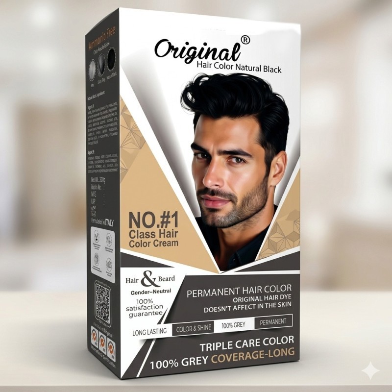 Fancy Original Hair Color Natural Black