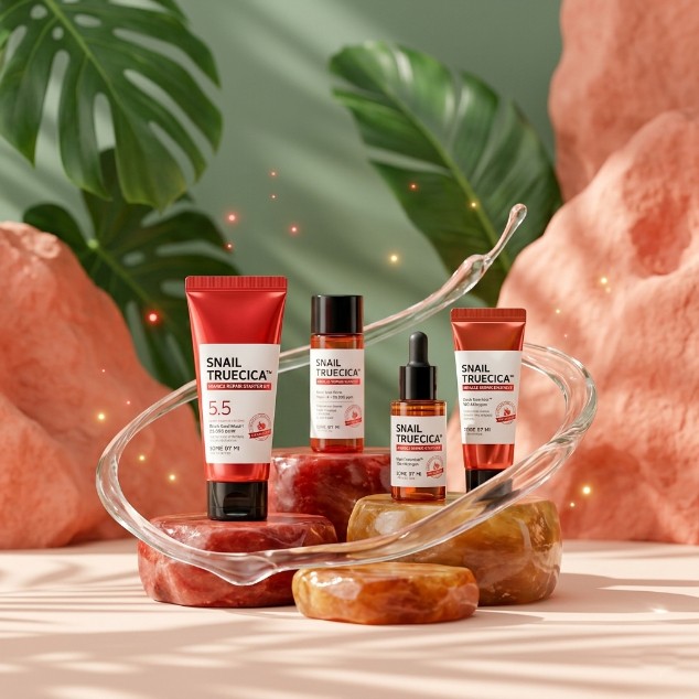 Some By MI Snail Truecica Facial Kit(4 in 1) Korean